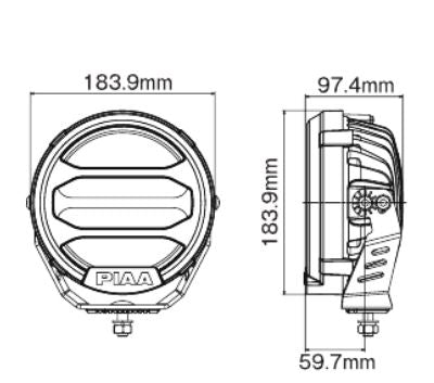 Valeo LPX570 Series LED Driving Fog Light (MPN: DKX575E)