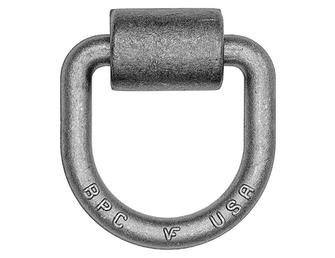 D-Ring with Bracket - 5/8 Inch Steel Construction (MPN: B40PKGD)