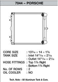 CSF Aluminum Radiator (MPN: 7044)