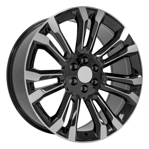 OE Wheels CV43B 24 Inch Wheel (MPN: CV43B-24100-6550-24MB)