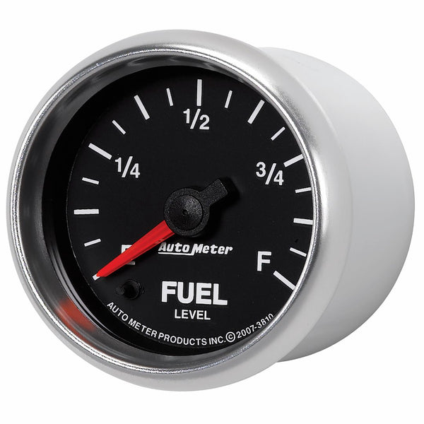 AutoMeter GS Series Fuel Level Gauge (MPN: 3810)