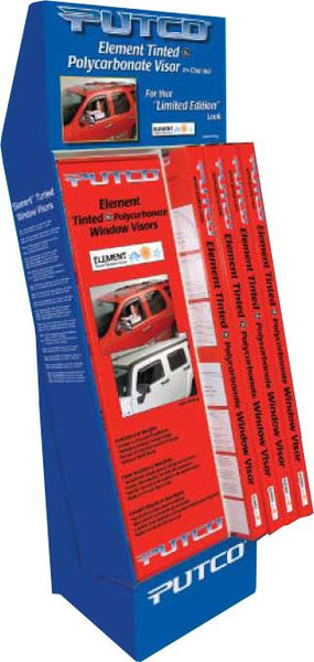 Putco Window Visor Floor Display (MPN: 580555)