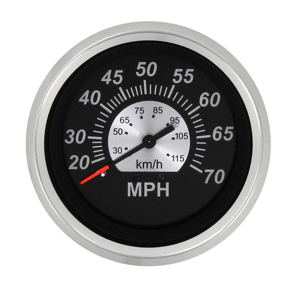 Sierra Marine Speedometer Black Sterling Series (MPN: 67285P)