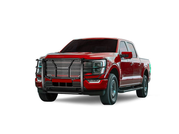 Black Horse Off Road Grille Guard (MPN: RU-FOF116-B)