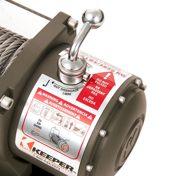 Keeper Winches 12 Volt DC Electric Winch (MPN: KV85022)