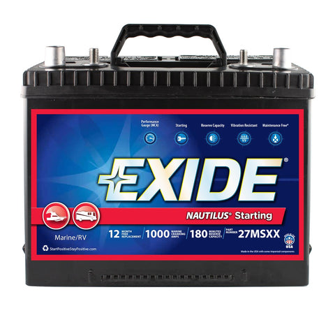 Exide Technologies Marine Battery (MPN: 27MSXX)