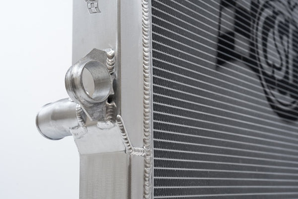 CSF Radiator Two Row Smooth Satin Aluminum Core (MPN: 7214)