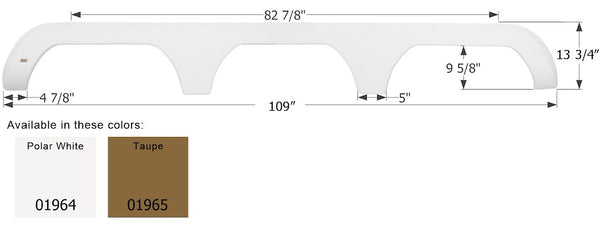 Icon Fender Skirt for Travel Supreme Models (MPN: 01964)