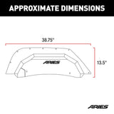 Aries Jeep Inner Fender Liners (MPN: 2500350)