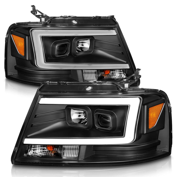 AnzoUSA Headlight Assembly With C Light Bar (MPN: 111541)