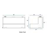 UWS Liquid Transfer Tank (MPN: TT-75-L-T-P)
