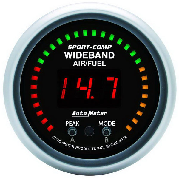 AutoMeter Sport-Comp Air Fuel Ratio Gauge (MPN: 3378)