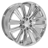 OE Wheels CA91 Chrome Plated Wheel (MPN: CA91-24100-6550-28C)