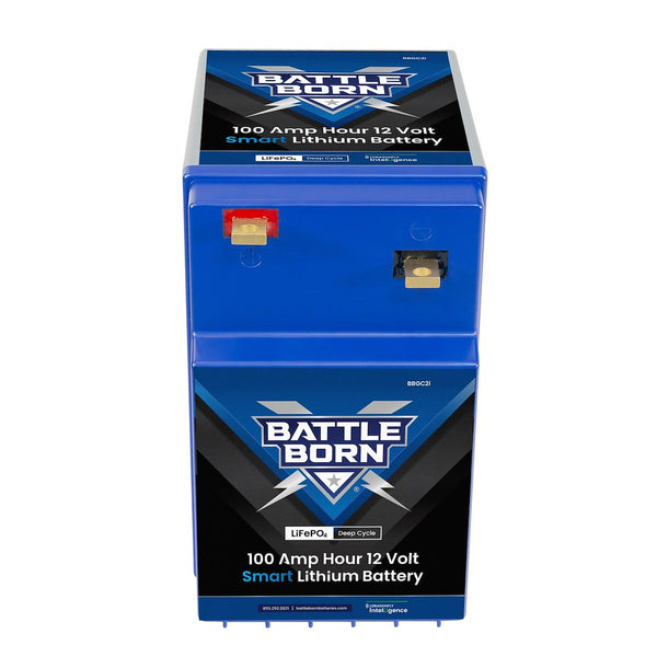 Battle Born 100 Ampere Hour 12 Volt GC2 Smart Lithium Deep Cycle Battery (MPN: BBGC2I)