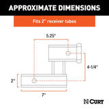 CURT Trailer Hitch Extension (MPN: 45794)