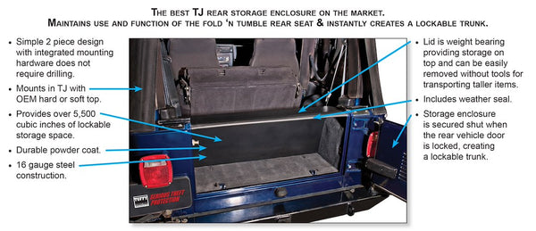 Tuffy Security Cargo Enclosure (MPN: 296-01)