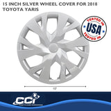 Coast To Coast 15 Inch Wheel Cover Set (MPN: IWC53315S)