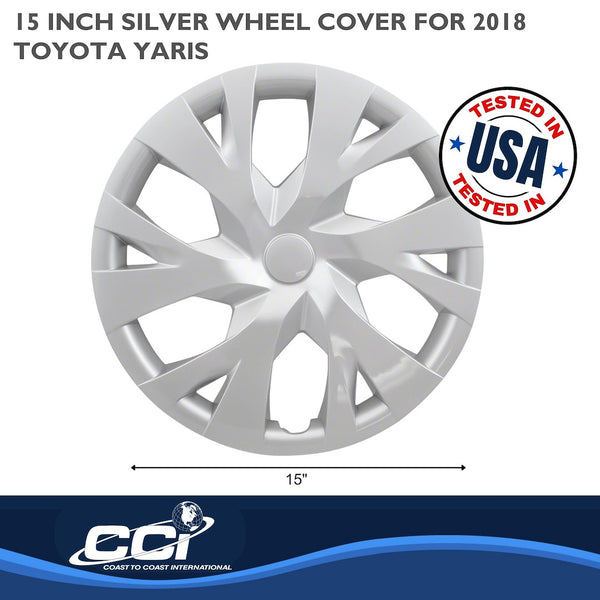 Coast To Coast 15 Inch Wheel Cover Set (MPN: IWC53315S)