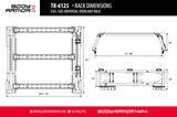 Body Armor 4x4 Bed Cargo Rack (MPN: TK-6125)