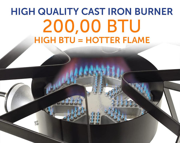 Flame King Camp Stove (MPN: YSN-SB200K)