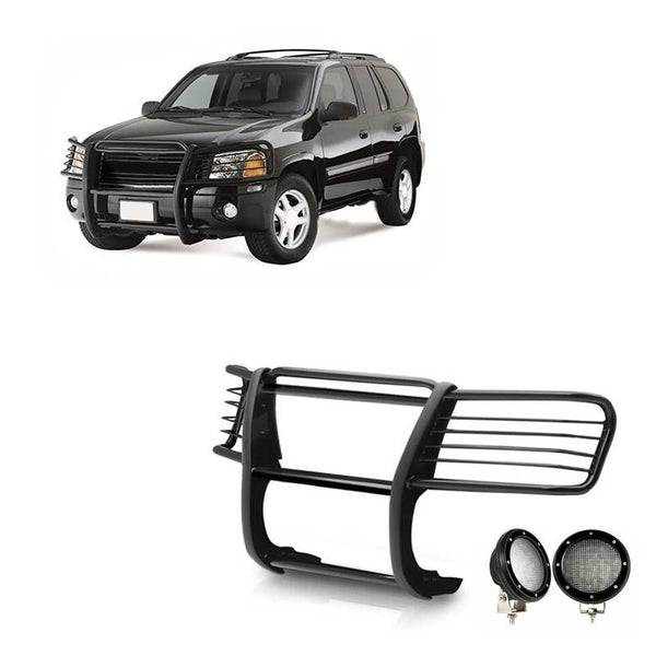 Black Horse Grille Guard Kit (MPN: 17GD26MA-PLFB)