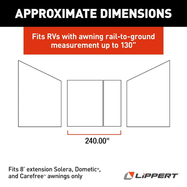 Lippert Components Solera Screen Room (MPN: 362224)