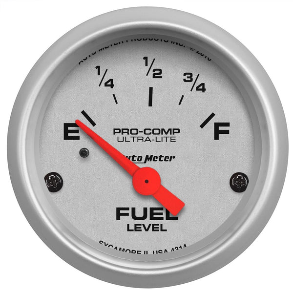 AutoMeter Ultra-Lite Fuel Level Gauge (MPN: 4314)