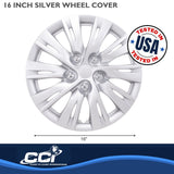 Coast To Coast 16 Inch Wheel Cover Set (MPN: IWC103716S)
