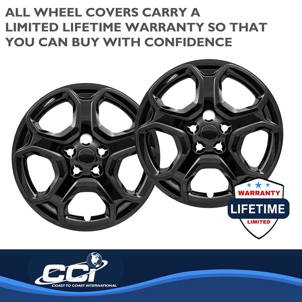 Coast To Coast 17 Inch Black Wheel Cover Set (MPN: IWC52517BLK)