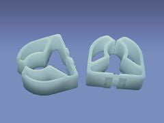 Reading light mounting clip (MPN: 89-216)