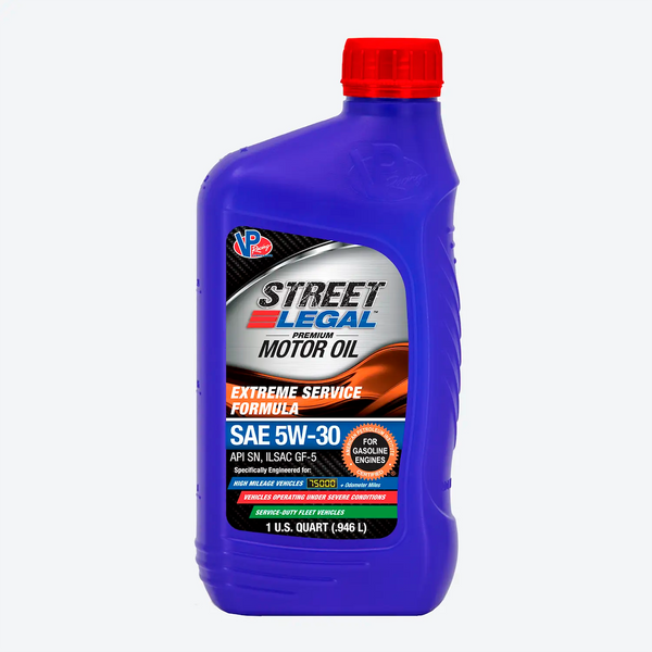 VP Racing Street Legal SAE 5W-30 Synthetic Blend Oil (MPN: VP3753043)