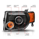 AnzoUSA Projector Headlight Assembly (MPN: 111355)