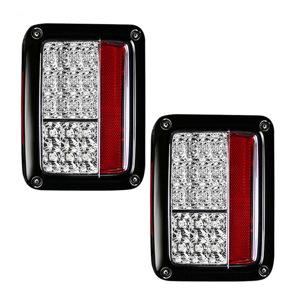 Recon Jeep Wrangler LED Tail Light Assembly (MPN: 264234CL)
