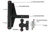 Bulletproof Hitches Extreme Duty Trailer Hitch (MPN: ED20OFFSET)
