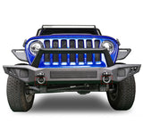 Black Horse Offroad Bumper With Skid Plate (MPN: AFB-WR20)