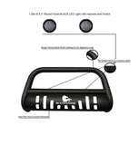 Black Horse Off Road Bull Bar (MPN: CBT-D109SP-PLFB)
