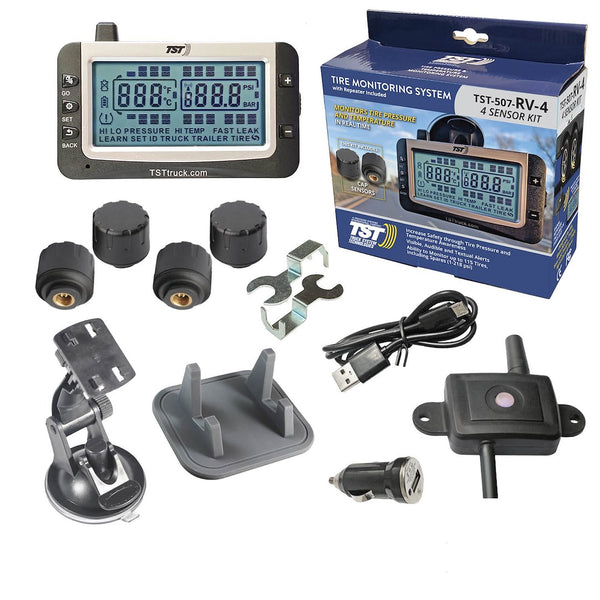Truck System Technology Tire Pressure Monitoring System (MPN: TST-507-RV-4)