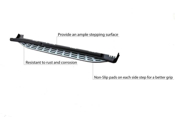 Black Horse Off Road Running Board (MPN: RX167)