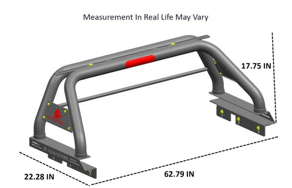 Black Horse Off Road Classic Roll Bar (MPN: RB007BK)
