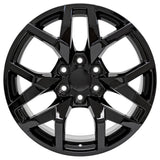 OE Wheels CV66 Gloss Black Wheel (MPN: CV66-20090-6550-28B)
