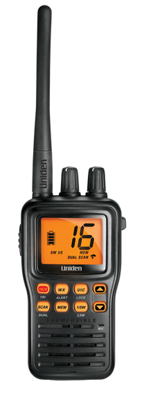 Uniden Handheld VHF Marine Radio (MPN: MHS75)