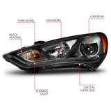 AnzoUSA Projector Headlight Assembly (MPN: 121511)