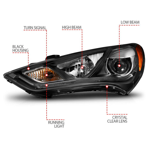 AnzoUSA Projector Headlight Assembly (MPN: 121511)