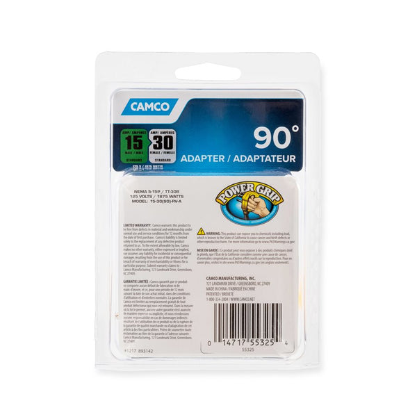 Power Cord Adapter for RVs (MPN: 55325)