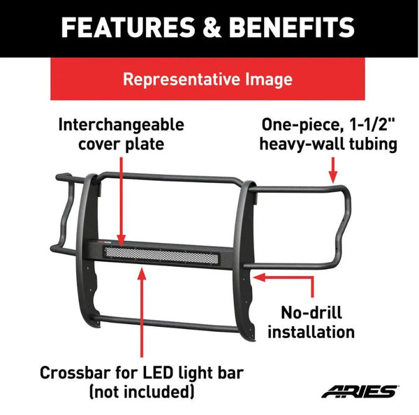 Aries Pro Series Grille Guard (MPN: P4085)