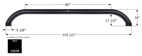 Icon Fender Skirt for Triple Axle RVs (MPN: 16038)