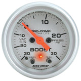 AutoMeter Ultra-Lite Boost Vacuum Gauge (MPN: 4377)