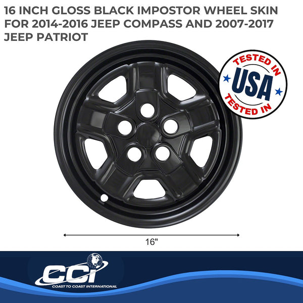 Coast To Coast Impostor Wheel Skin (MPN: IWCIMP78BLK)
