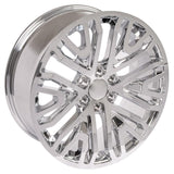 OE Wheels CV37 Chrome Plated Wheel (MPN: CV37-22090-6550-28C)
