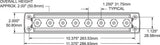Blue Sea Systems Busbar Terminal (MPN: 2107-BSS)